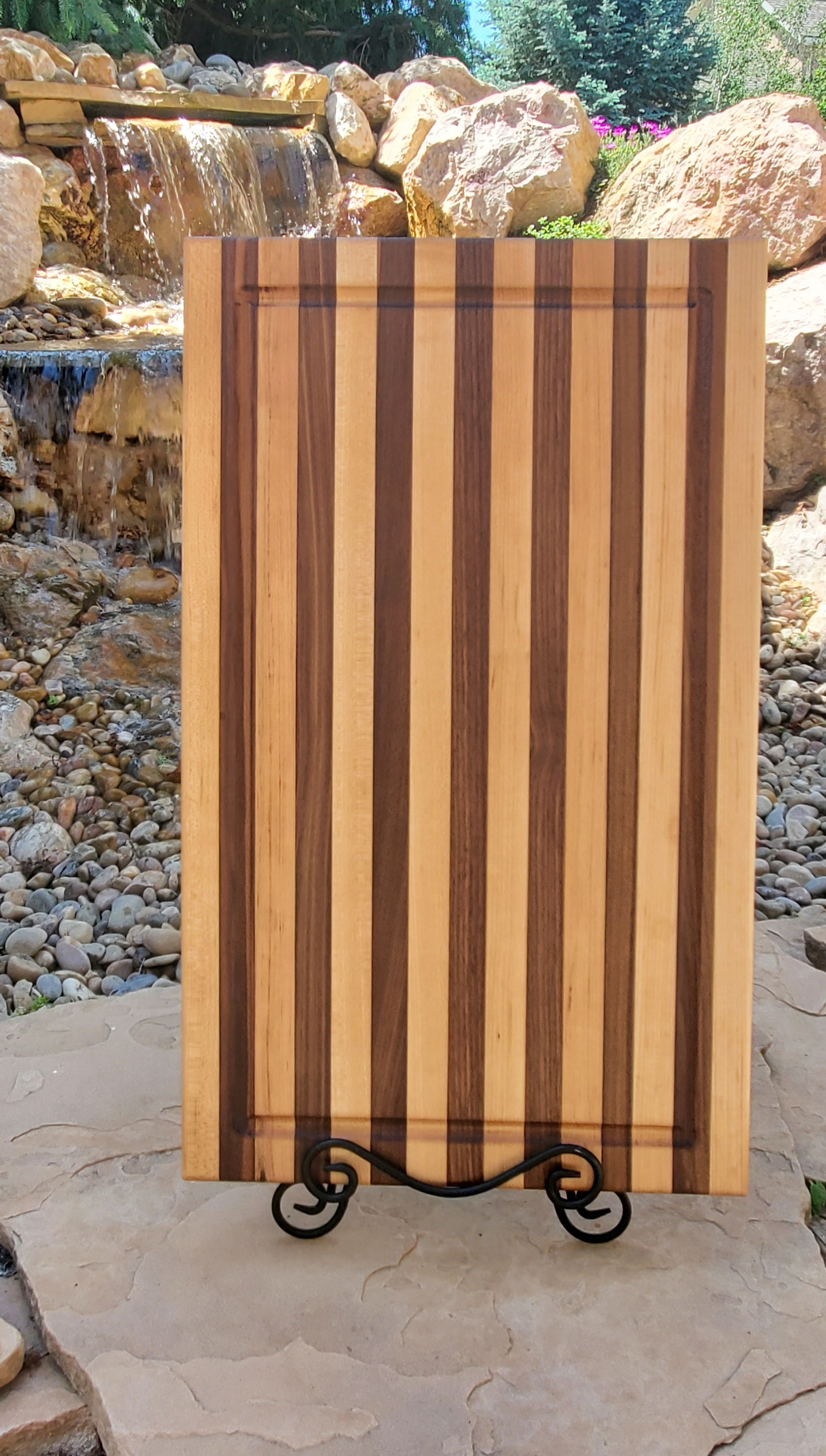 Handcrafted, Walnut & Maple All American Brisket Board 14x24x1.5